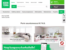 Tablet Screenshot of kodinterra.fi